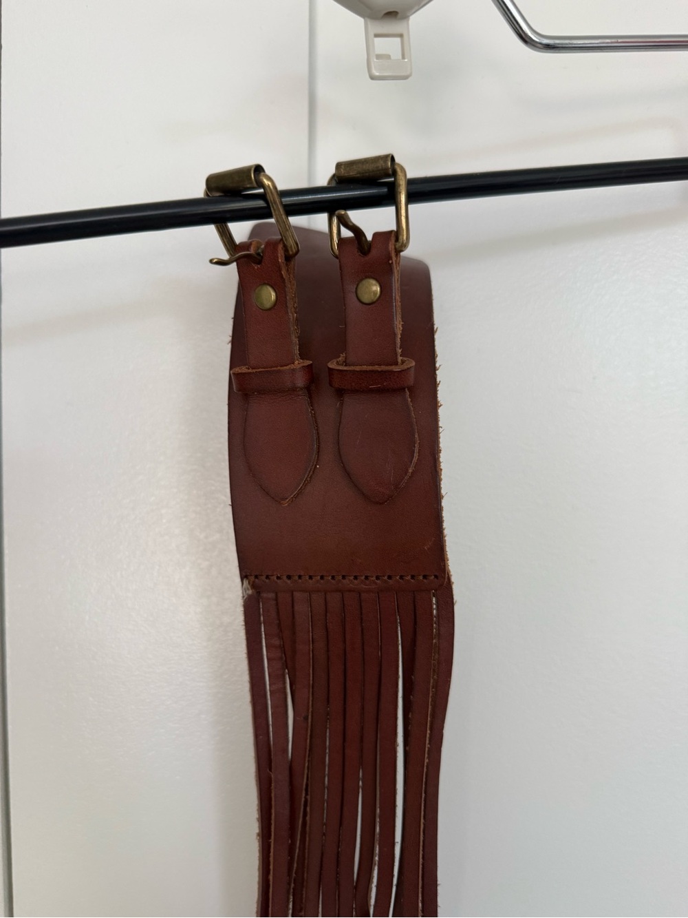 J. Crew wide leather belt